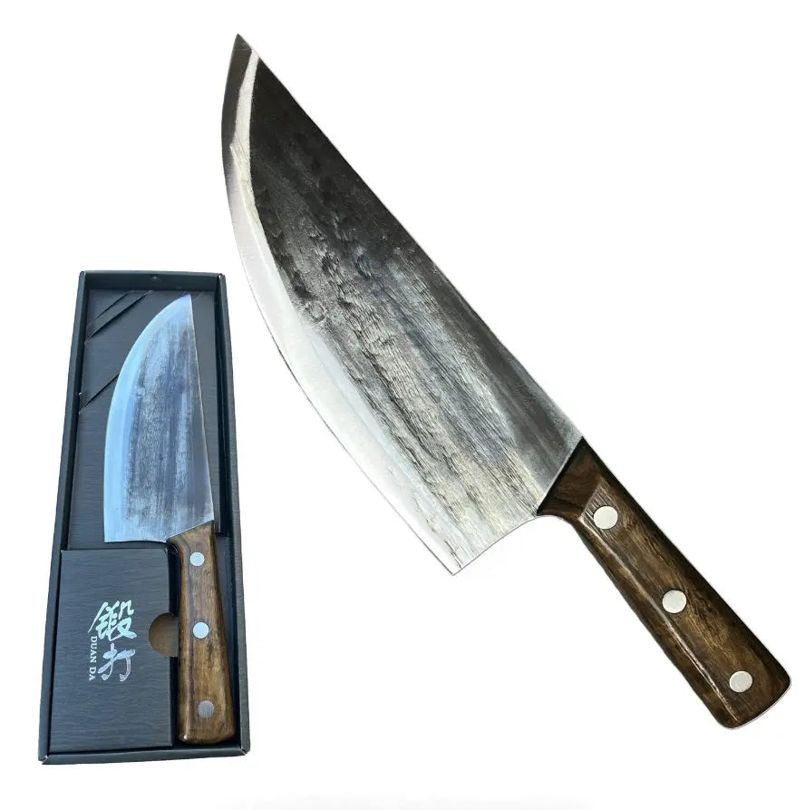 Butcher Knife Handmade Forged Kitchen Chef Knives Carbon Steel Butcher - Prime Amigo Blades
