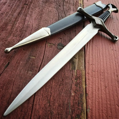 13.5" KING ARTHUR MEDIEVAL ORNATE HISTORICAL FANTASY DAGGER Short Sword Knights - Prime Amigo Blades