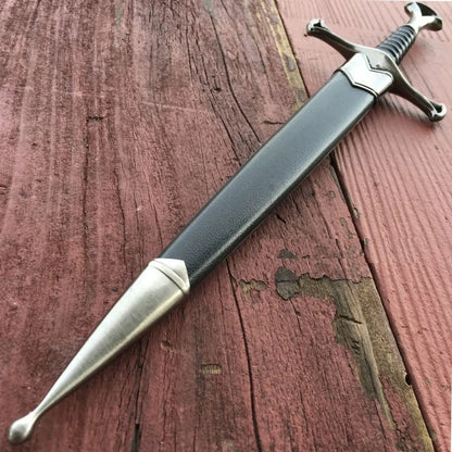 13.5" KING ARTHUR MEDIEVAL ORNATE HISTORICAL FANTASY DAGGER Short Sword Knights - Prime Amigo Blades