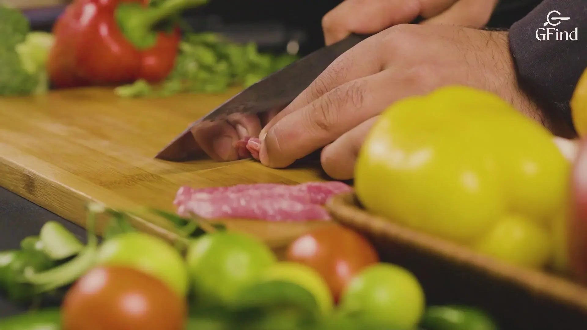 8" Chef Knife Stainless Steel Blade with G10 Micarta Handle Abrasive Finish Professional Kitchen Knife - Prime Amigo Blades