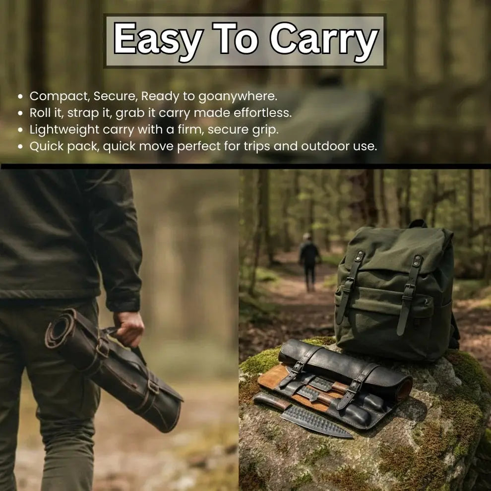 Handmade Kitchen Knife Set 5 PCS Custom Engraved Kitchen Knife Collection High Carbon Steel Blade - Prime Amigo Blades