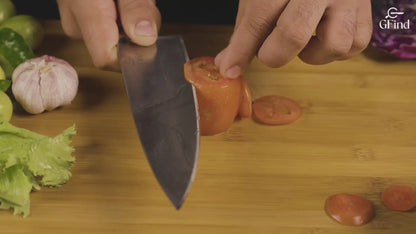 High-Quality 8" Chef Knife Camel Bone Handle Stainless Steel Blade – Precision Cutting Knife - Prime Amigo Blades