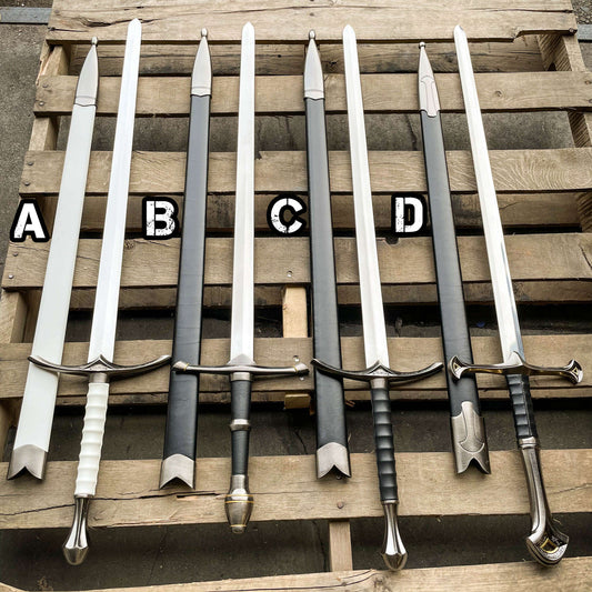 41" LOTR Medieval Crusader Sword FANTASY Blade