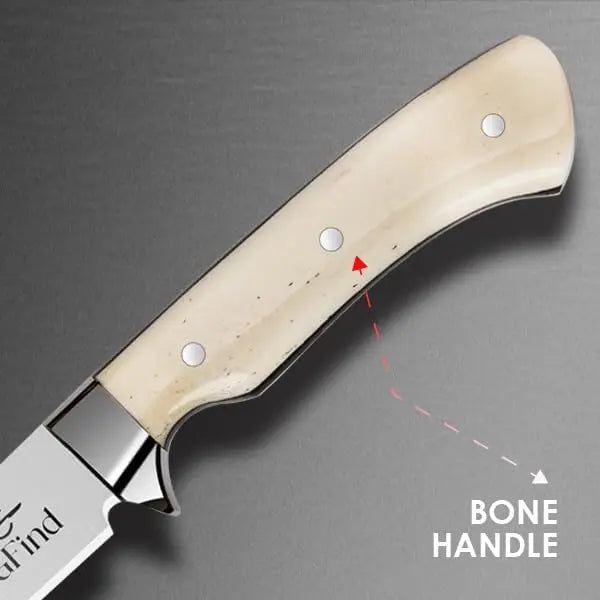 Professional 8" Fillet & Boning Knife Stainless Steel Blade Camel Bone Handle Fishing Kitchen Knife - Prime Amigo Blades