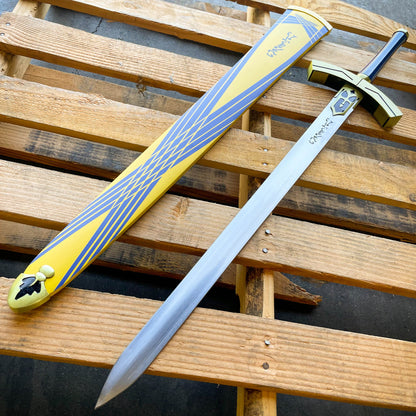 Saber's Excalibur (METAL) – Display &amp; Cosplay Carbon Steel Replica Sword